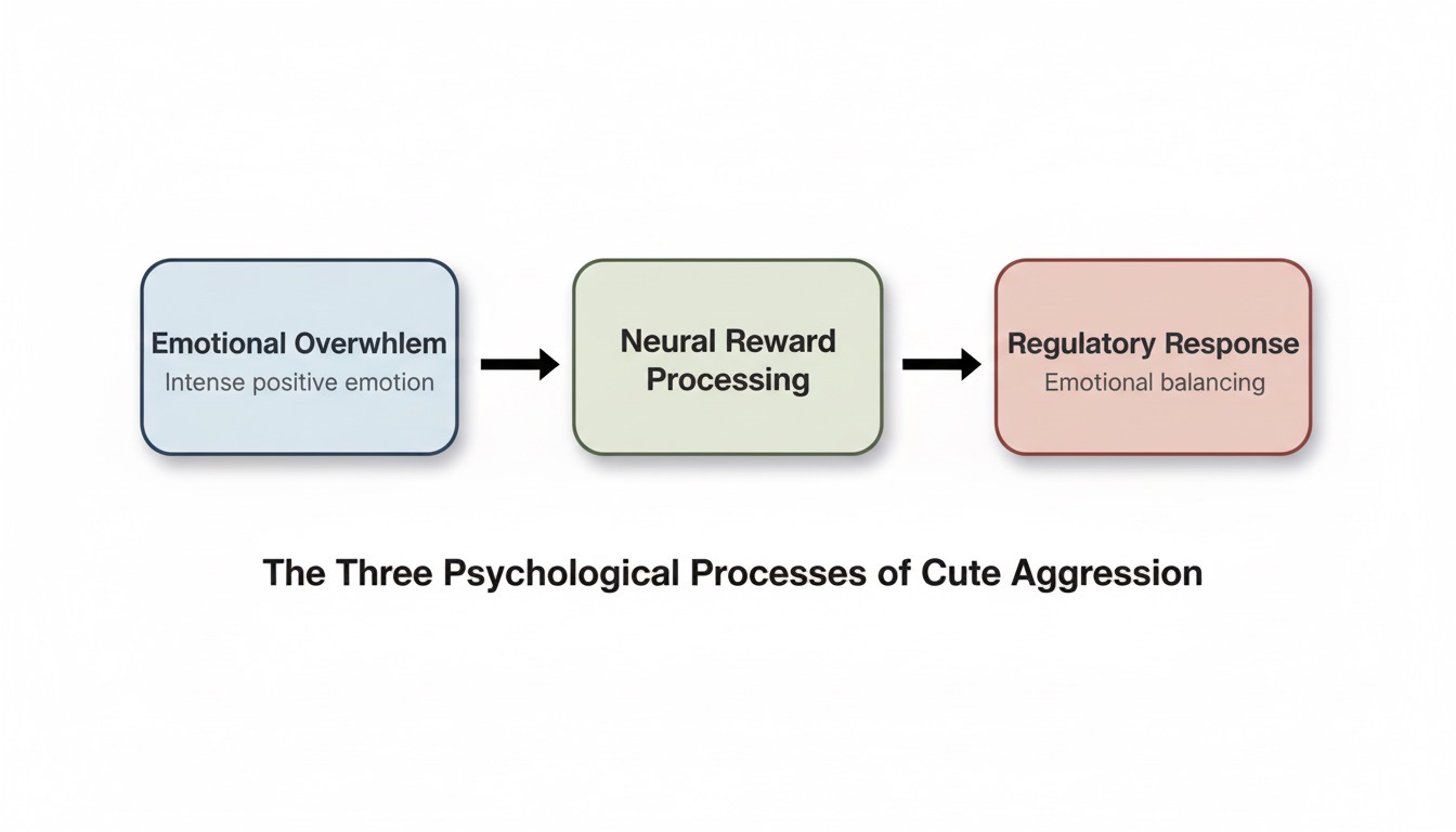 Components of cute aggression diagram